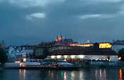 Ночная Прага с собором св. Вита